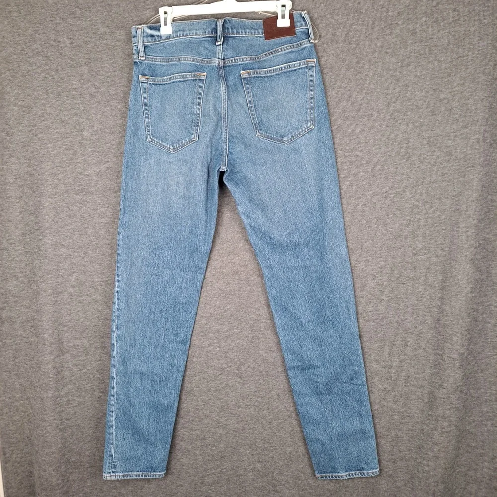 Abercrombie & Fitch Jeans Mens 32x34 Blue Vintage Stretch 90's Slim Light Wash